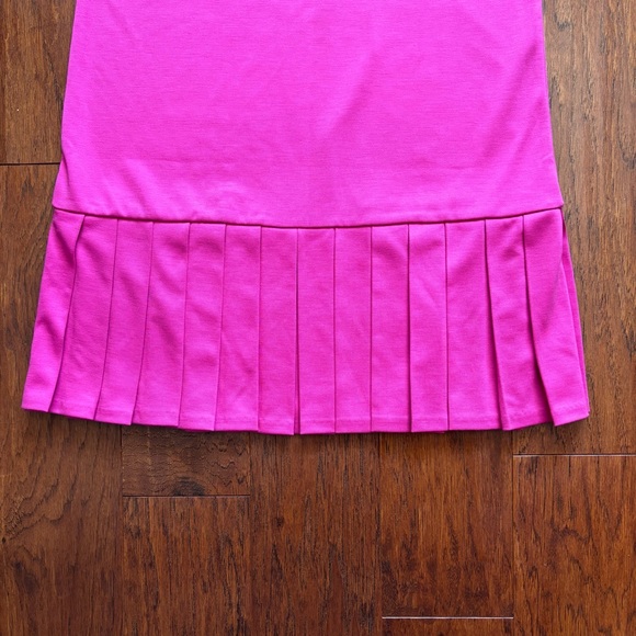 Polo Ralph Lauren Girls Pink Pleated T-Shirt Dress - Picture 5 of 6
